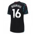 Tanie Strój piłkarski Manchester City Rodri Hernandez #16 Koszulka Trzeciej dla damskie 2023-24 Krótkie Rękawy